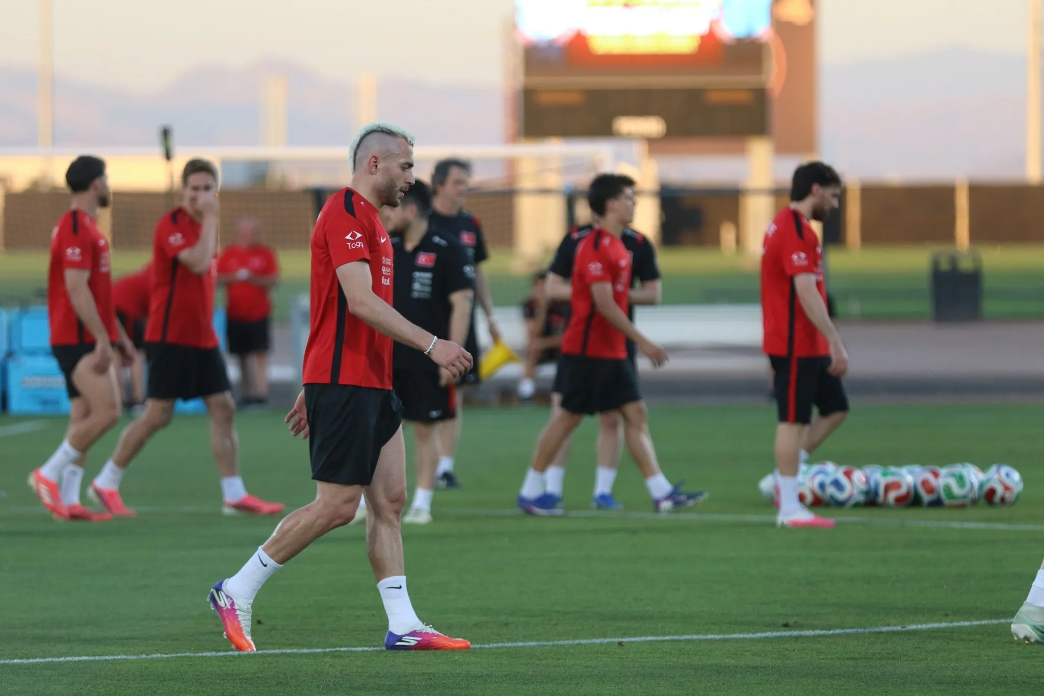 A Milli Takımı Los Angeles'a vardı