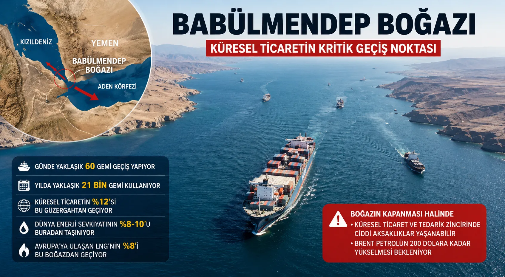 Babülmendep Boğazı'nın Kapatılması Tehlikesi