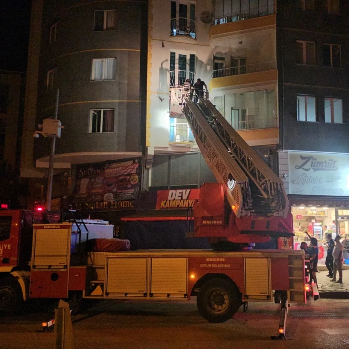 Çorum'da Apartmanda Yayılan Kötü Koku Nedeni Anlaşıldı