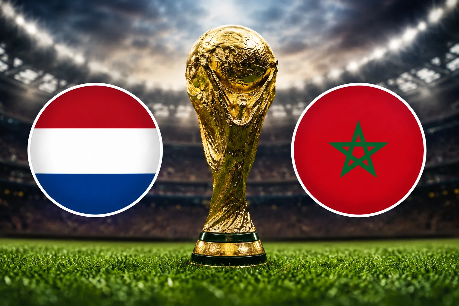 Hollanda Fas ile karşı karşıya geliyor