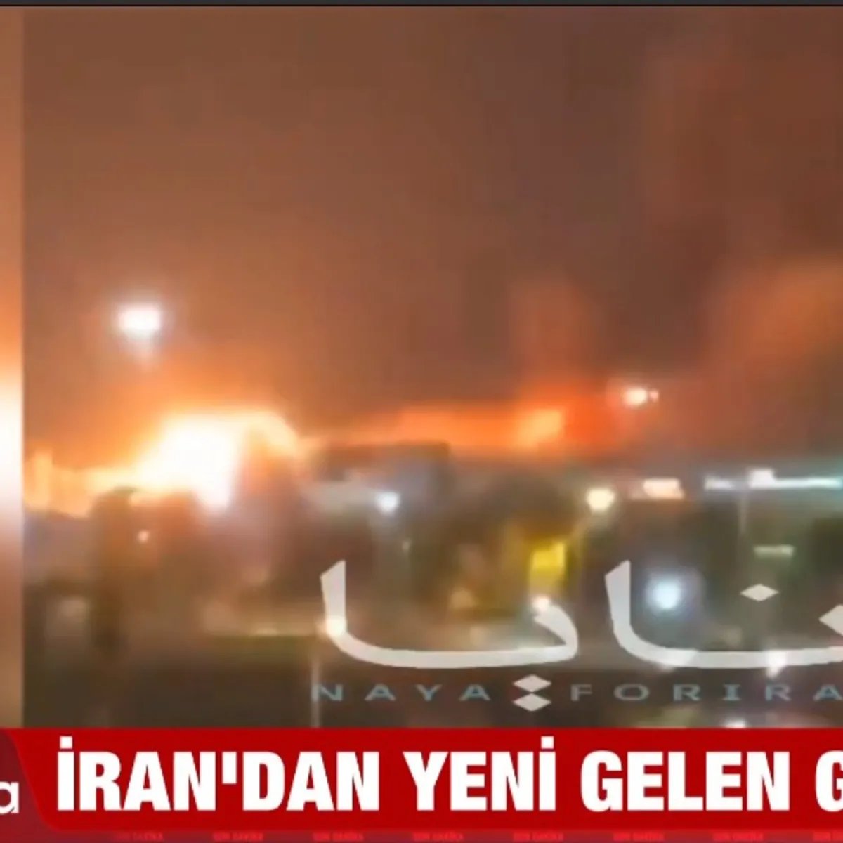 İran'a yönelik saldırılar başladı