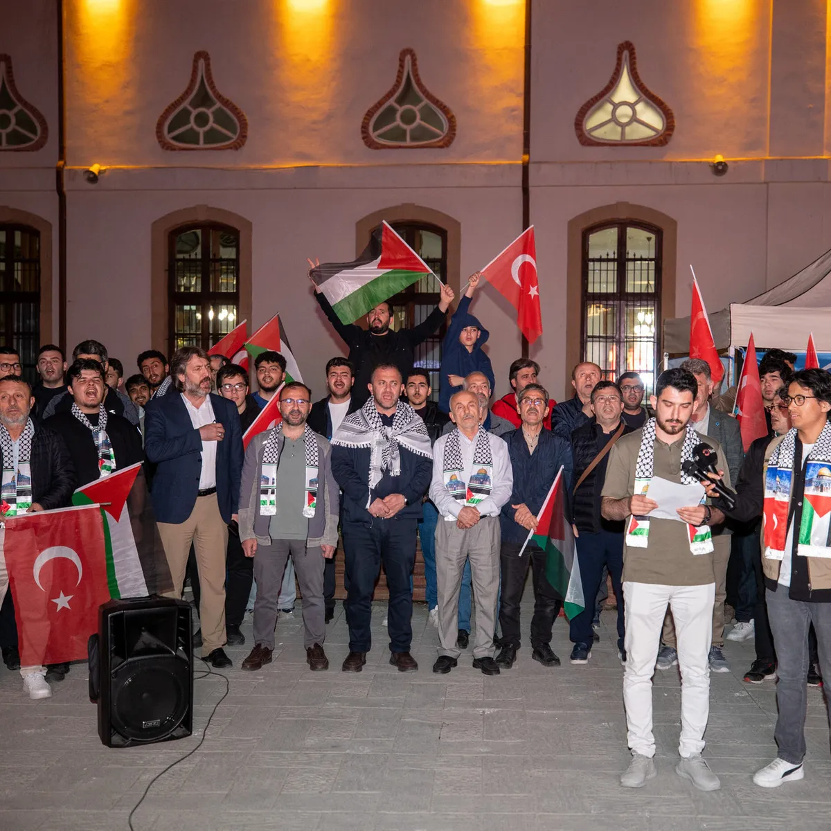 İsrail'in saldırıları protesto edildi