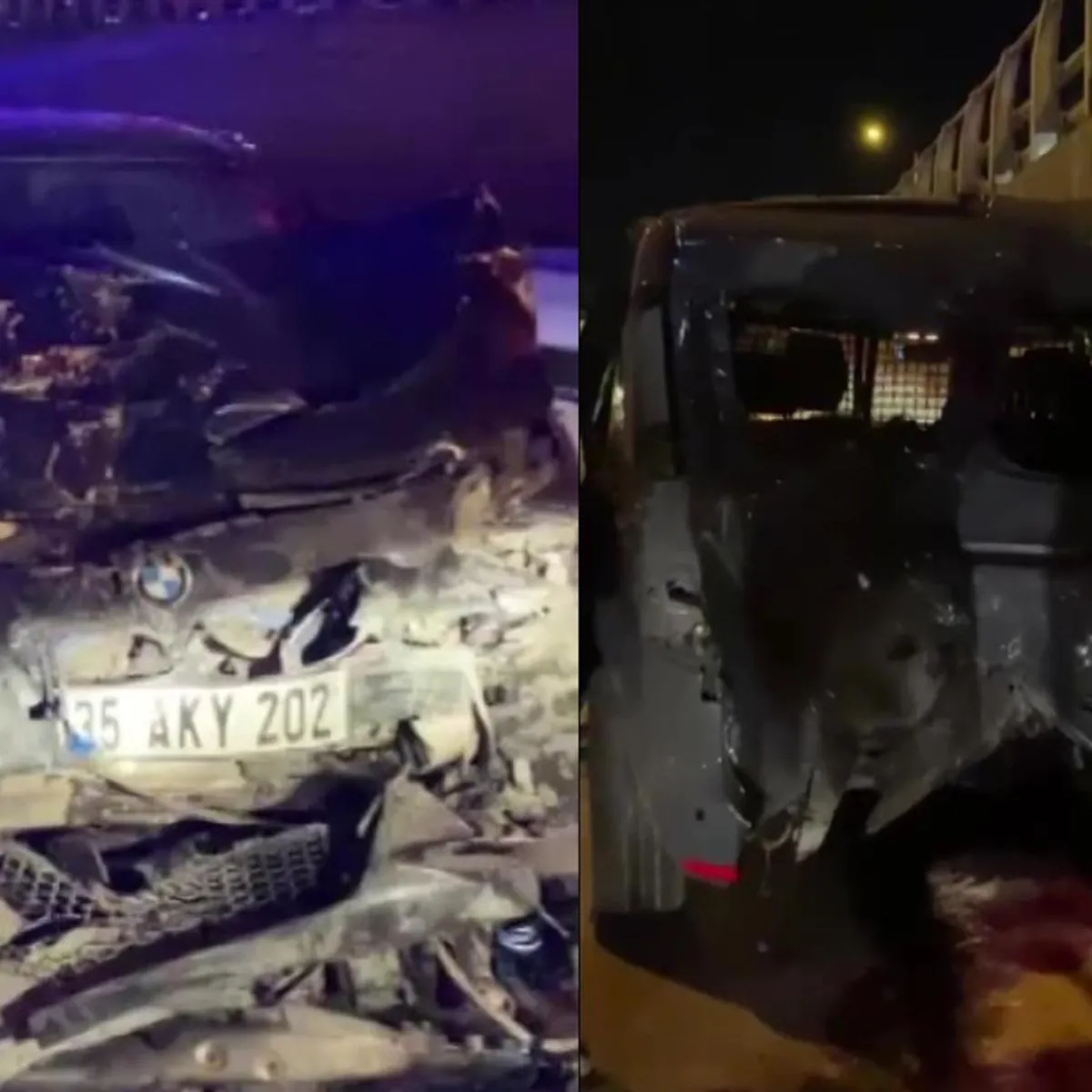Kocaeli'de zincirleme kaza: 3 kişi yaralandı