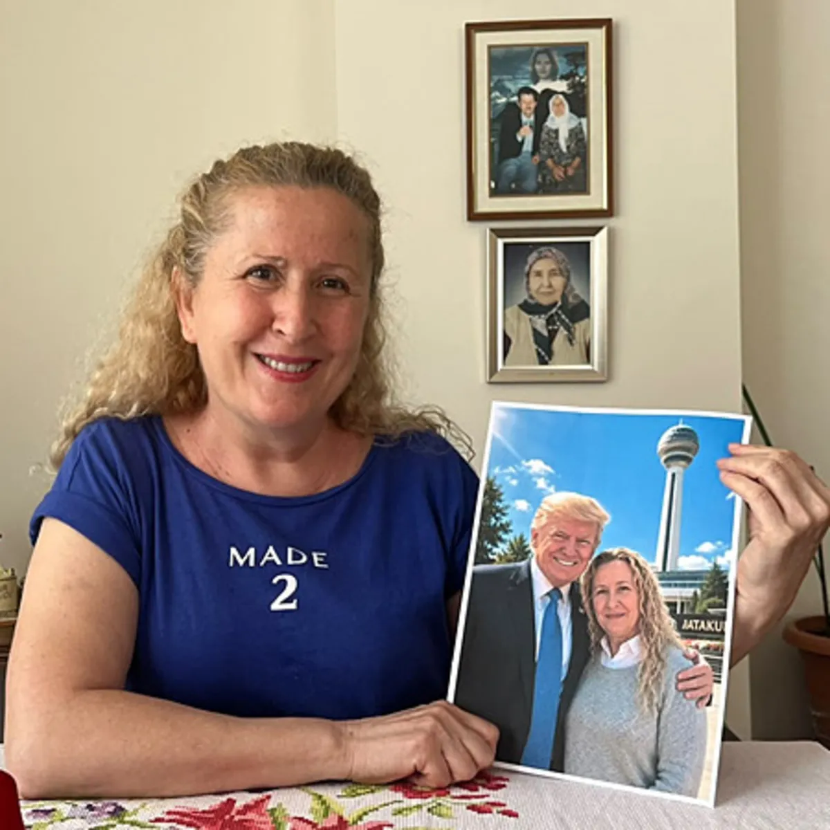 Necla Özmen'den Trump Açıklaması