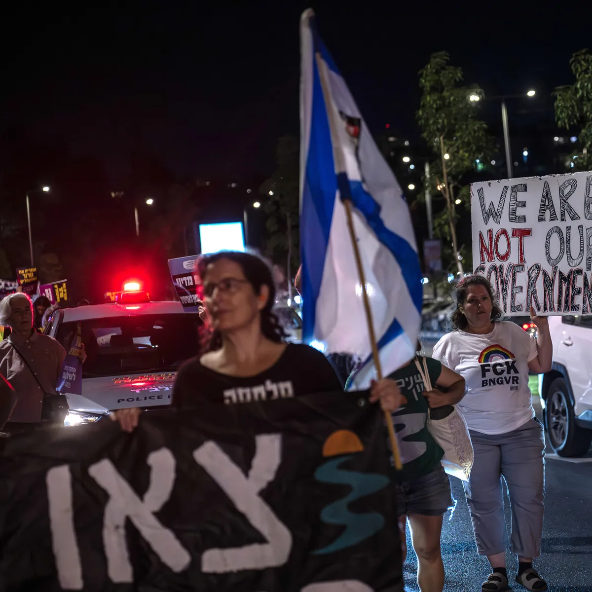 Tel Aviv'de Netanyahu hükümetine protestolar büyüyor