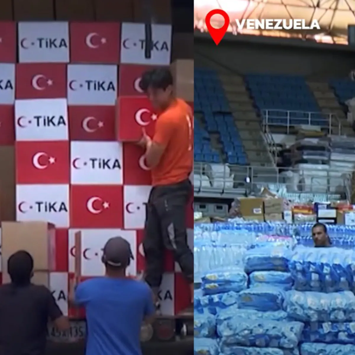 TİKA Venezuela'ya yardım gönderdi