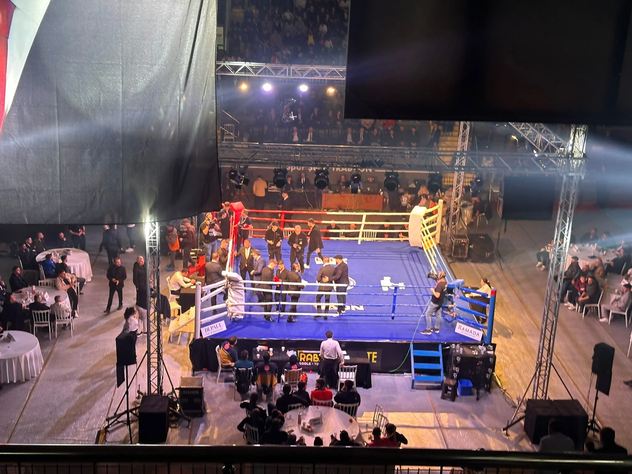 Trabzon'da Boks Maçı Kavgayla Sonlandı